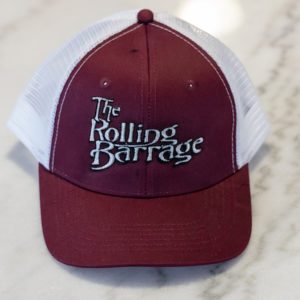 TRB Maroon and White Snapback