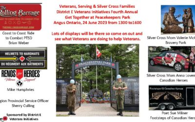 4th Annual Get Together – Peacekeepers Park – Angus Ontario – June 24 2023
