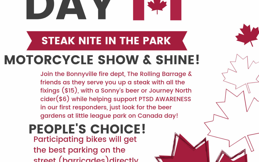 Bonnyville Alberta – Canada Day Fundraiser – Updates