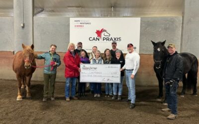 The Rolling Barrage Donates $5k to Can Praxis – Nov 2023