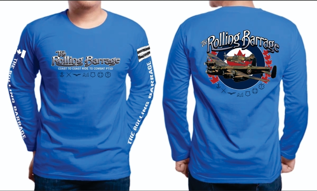 Purchase The Rolling Barrage 2024 – Limited Edition – Long Sleeve Shirt