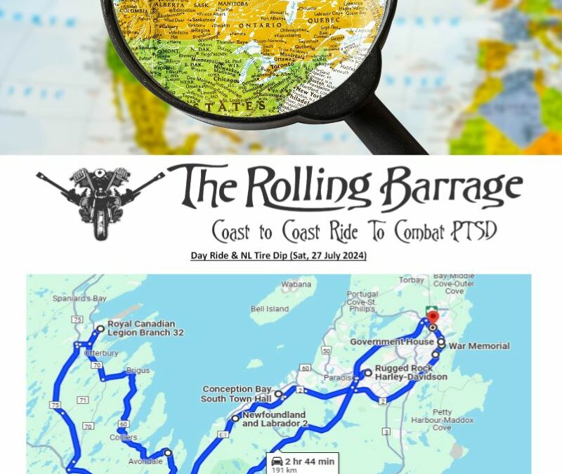 Daily Route Guides – The Rolling Barrage VIII – 2024