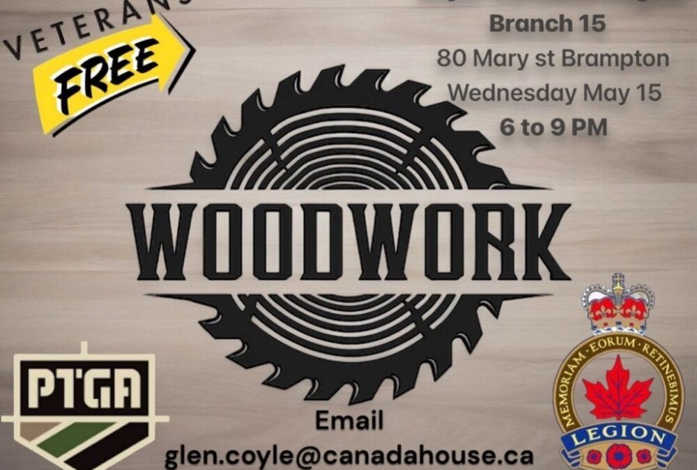 Event – Woodworking – May 15 2024
