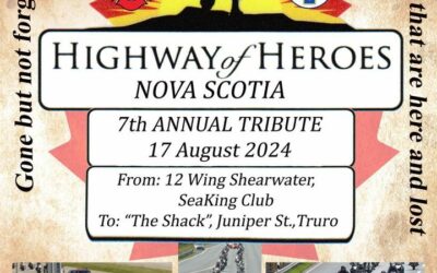 Highway of Heroes – Nova Scotia – 17 August 2024