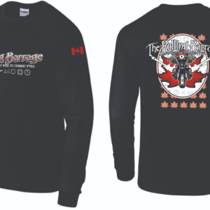 The Rolling Barrage – Long Sleeve Athletic Black