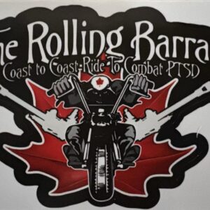 6″ TRB Colourized Gunbike Decal